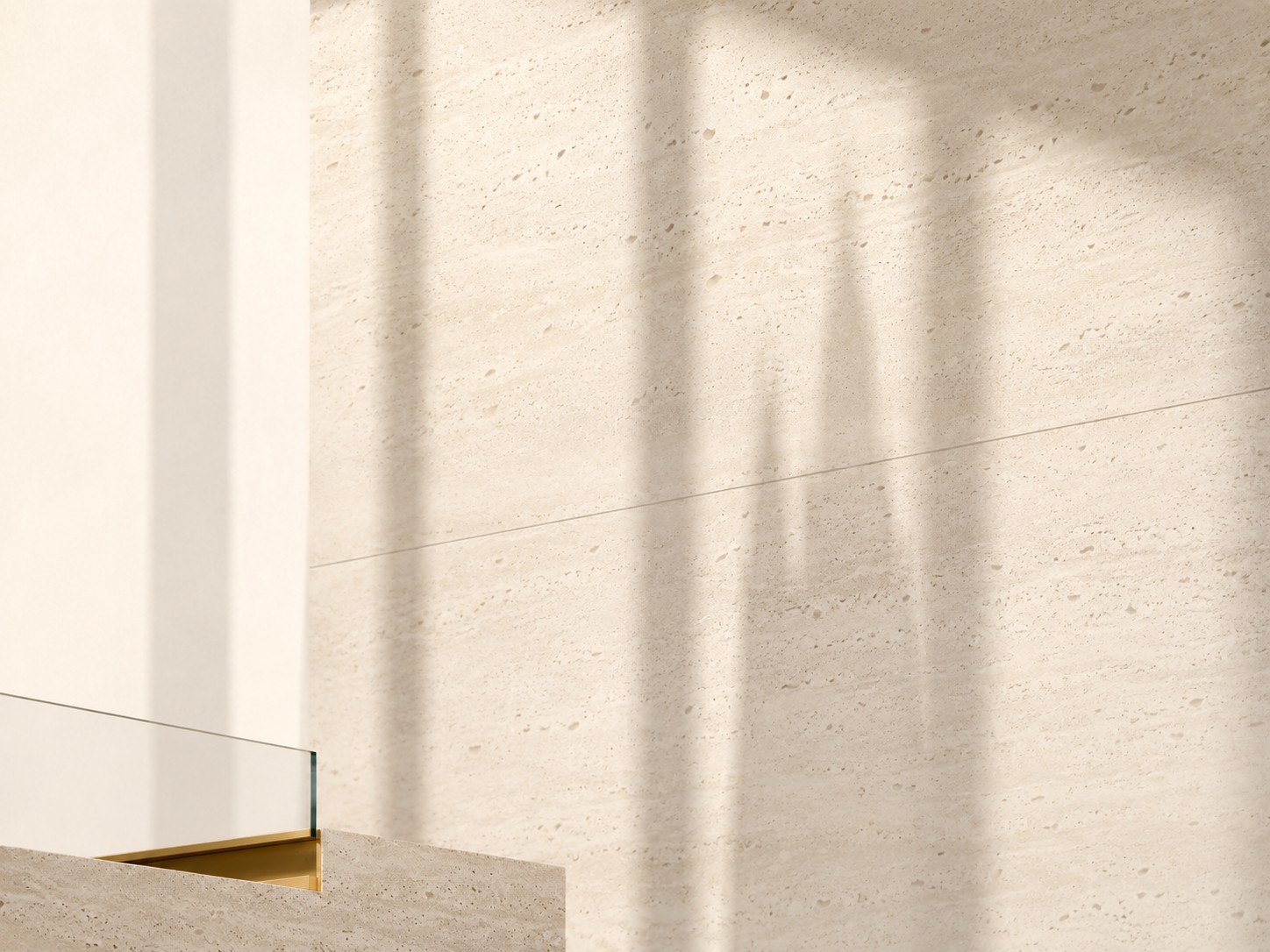 Heller Naturstein mit Glas und ruhigem Schattenwurf als Symbol für Klarheit und anwaltliche Beratung im Steuerrecht